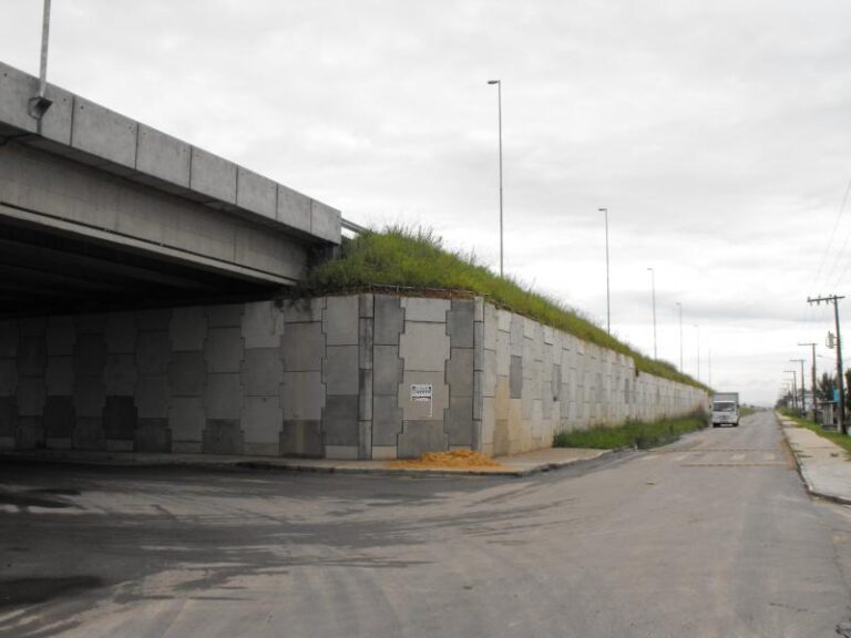 Muro de Contenção Pé de Taludes